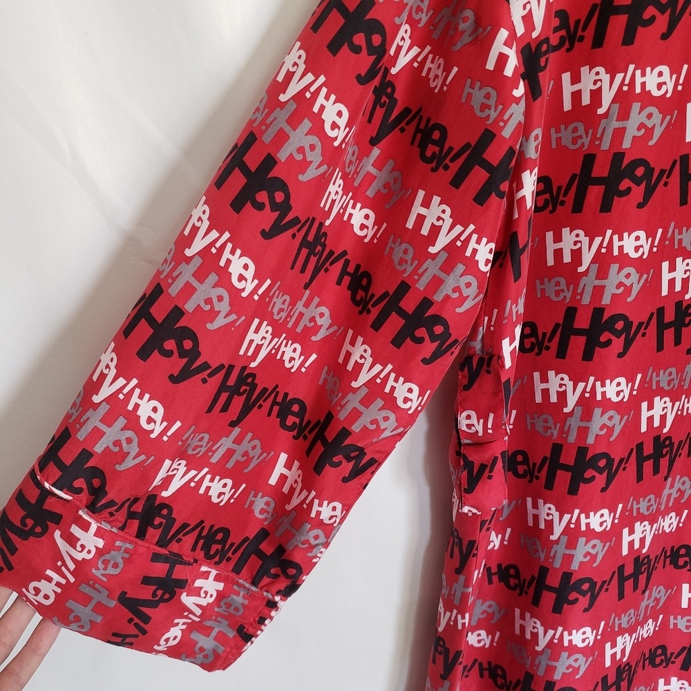 Platinum Fubu Retro Fat Albert Silk Robe - Picture 6 of 8